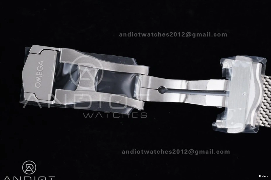 Seamaster on 1:1 VSF Best Mesh Rose Diver Green 300M Edition Dial A8806 Bracelet Gold 1224